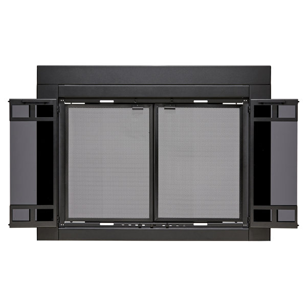 Uniflame Style Steel Fireplace Door Wayfair